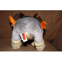 Officiële Pokemon knuffel Terrakion 11cm (breedt) banpresto my pokemon collection